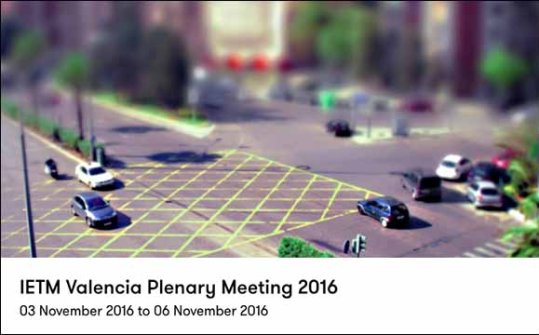 IETM, Valencia Plenary Meeting 2016